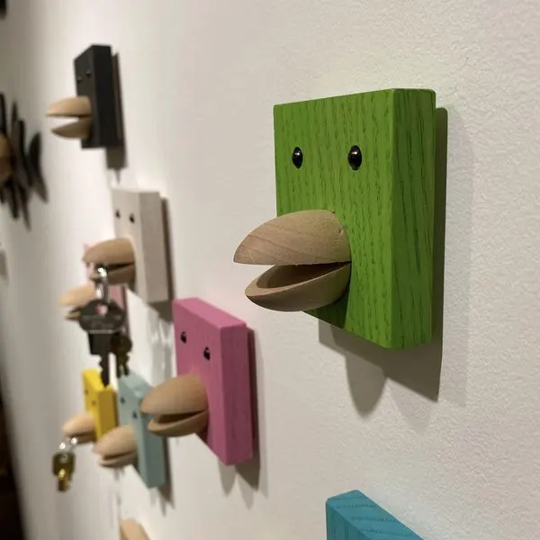 Key holders by Modernist Wood.