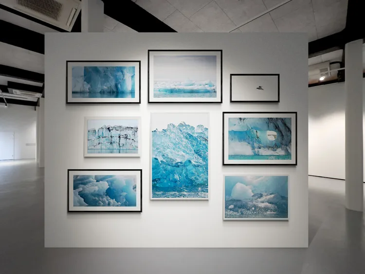voICE Exhbition - Photographs of Iceland by Tara Wilkinson at Sandbanks Estate Winery in Wellington, Prince Edward County. Photo Credit: "In SITU" © Tara Wilkinson, ANDARA Gallery.