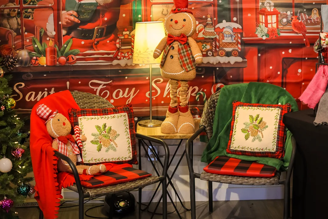 ANDARA Gallery's 5th Annual HOLIDAY PHOTO IN THE BARN - Nov 16 to Dec 8, Noon to 4 PM, By reservation only: (613) 393-1572. Also visit our Gingerbread Shoppe on site for local fine artisan handworks. Photo credit © Daniel Vaughan, @vaughan_group