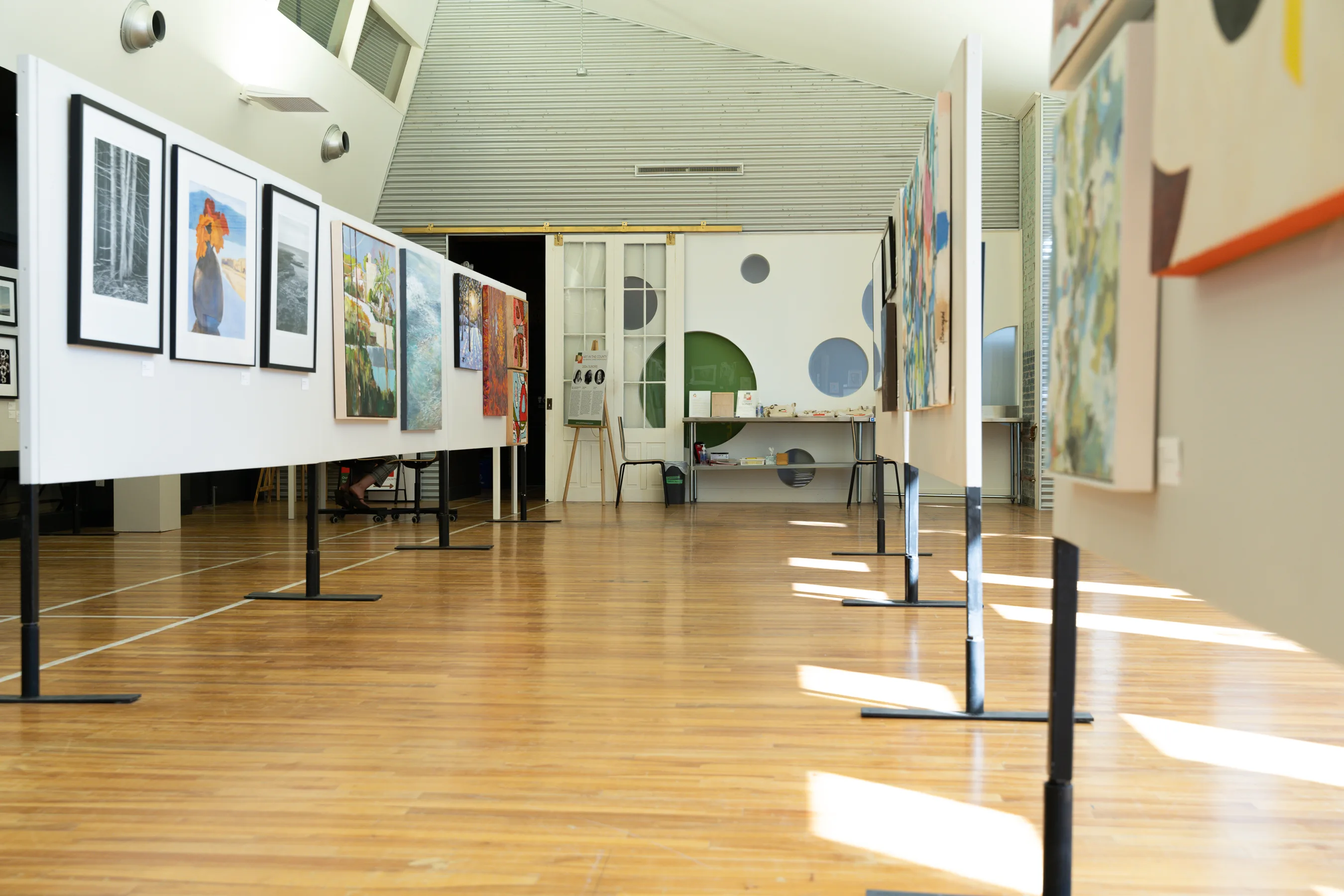 The 31st annual Art in the County Juried Exhibition & Sale, in the County Arts Lab. Photo by Logan Somers. 