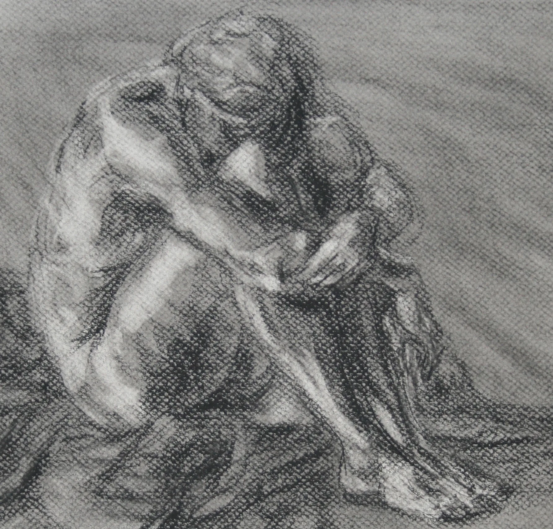 15 minute charcoal sketch.