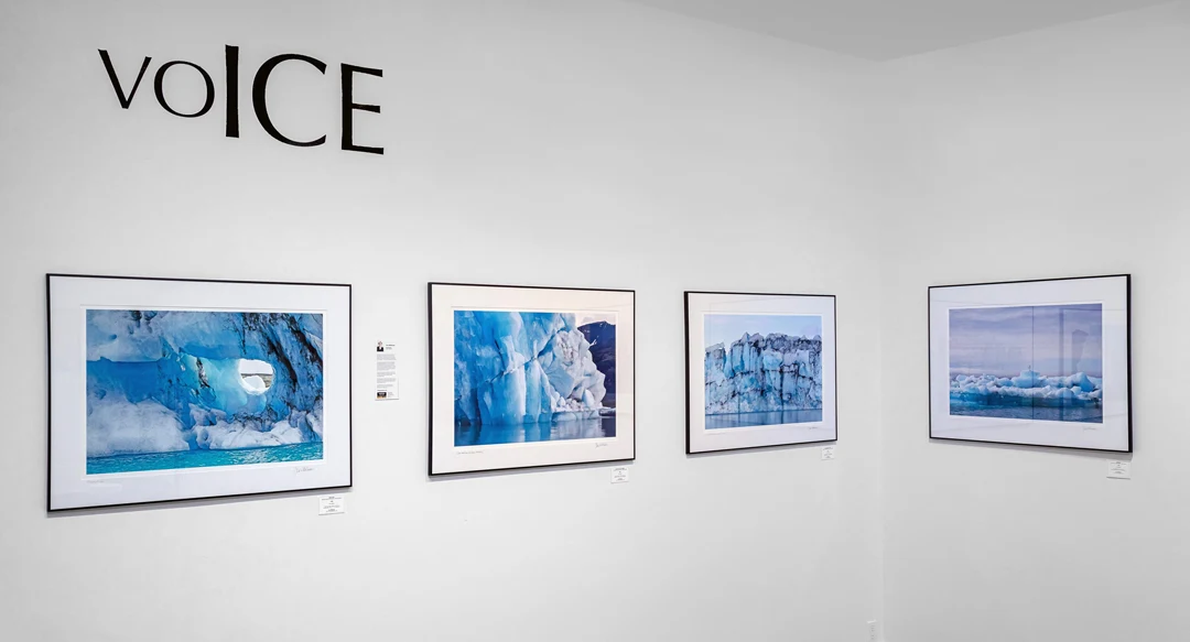 voICE Exhibition - photographs of Iceland by Tara Wilkinson at ANDARA Gallery in Prince Edward County © Daniel Vaughan, Vaughan_group.ca