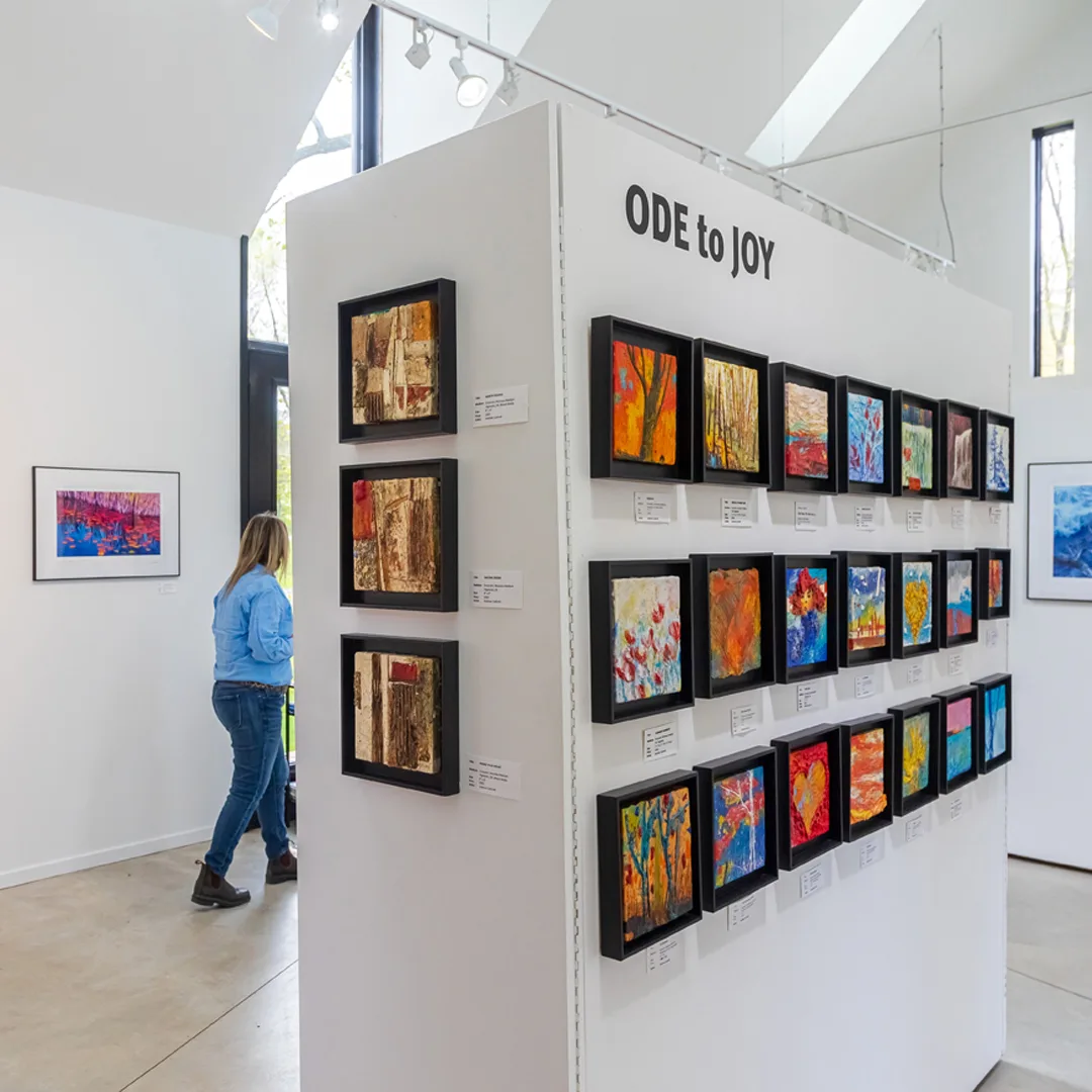 ANDARA Gallery's 5th Annual ODE TO JOY Holiday Art Show and Sale. Open daily thru December 23, 2024 - 11 AM to 5 PM. Photo credit © Daniel Vaughan, @vaughan_group