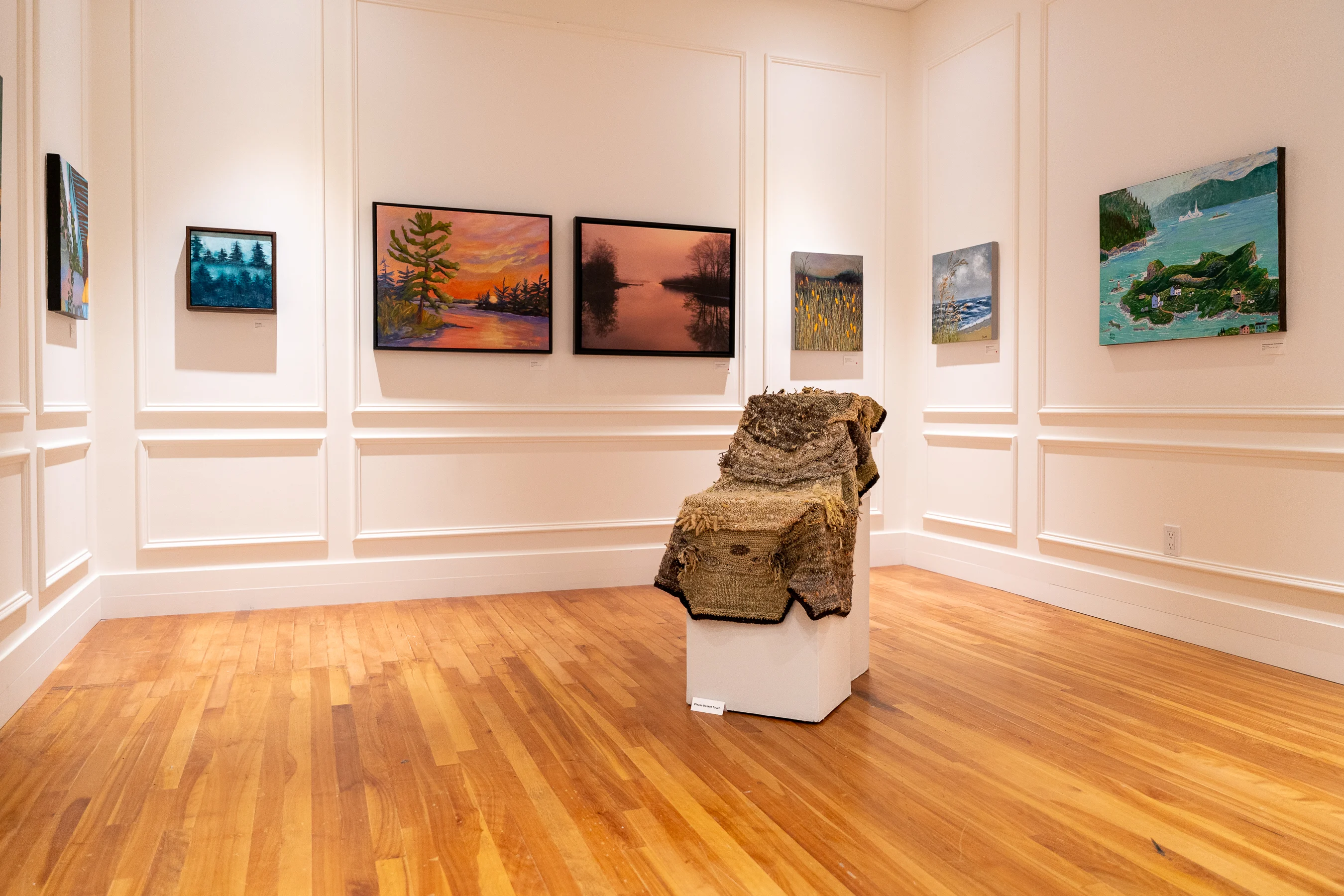 The 31st annual Art in the County Juried Exhibition & Sale, in the County Arts Lab. Photo by Logan Somers. 