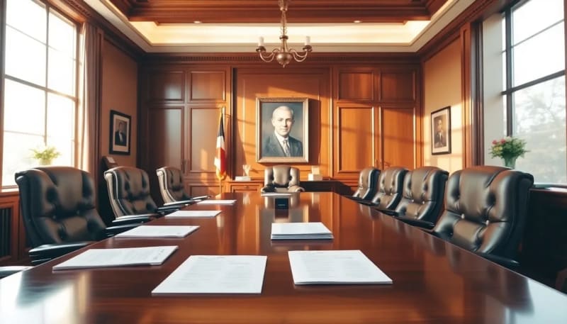 Bureau notarial moderne à Versailles