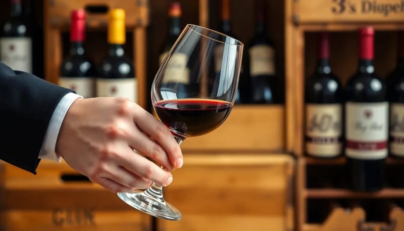 Sélection de vins dans notre cave