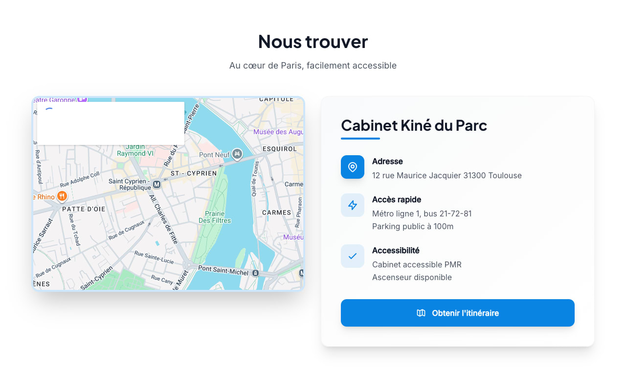 Aperçu Carte & localisation