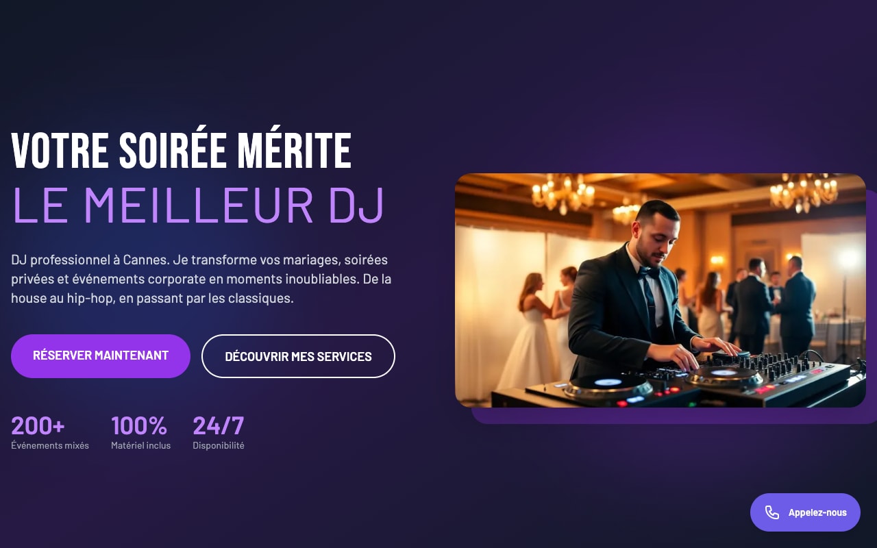 Aperçu Bouton flottant