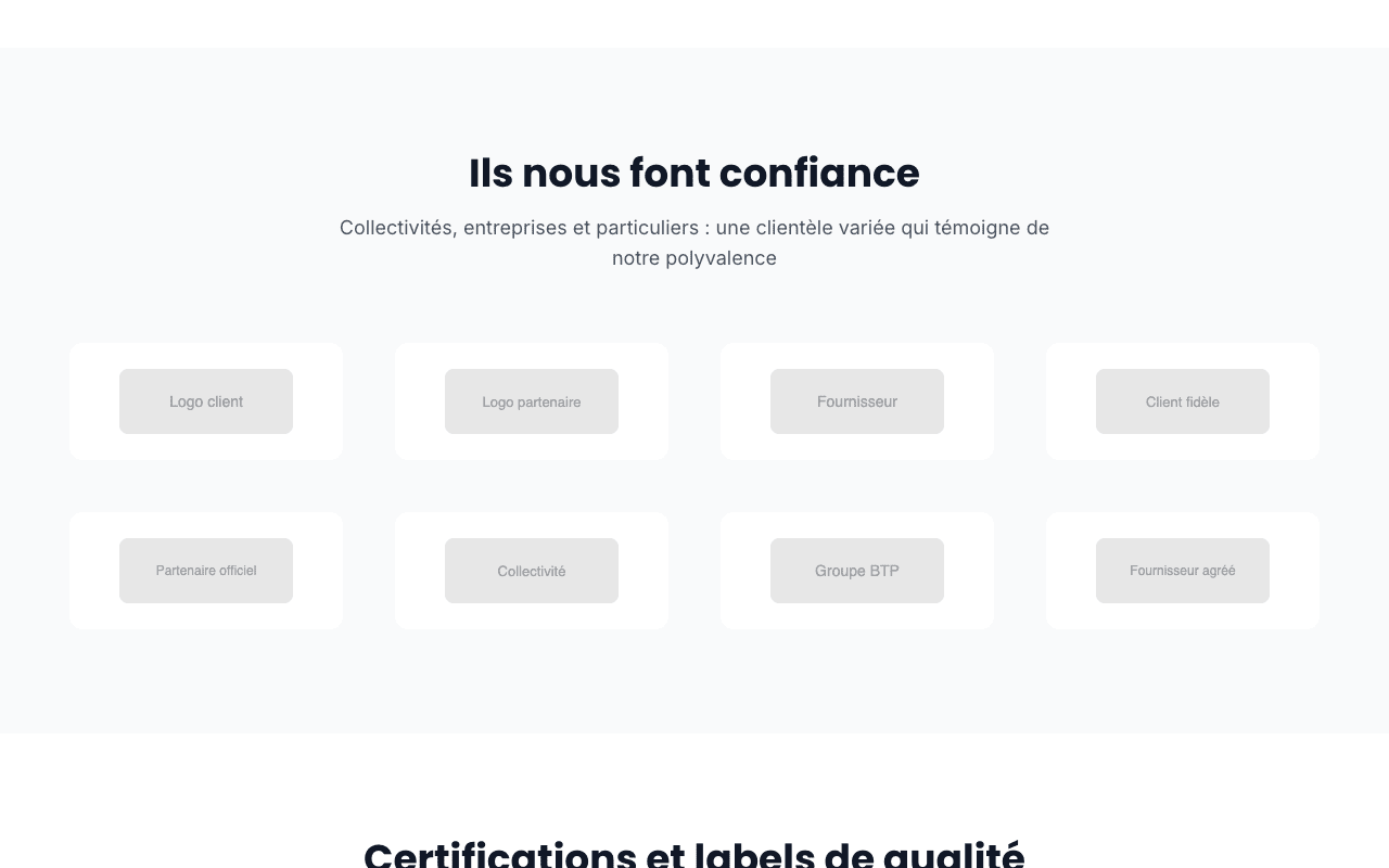 Aperçu Références