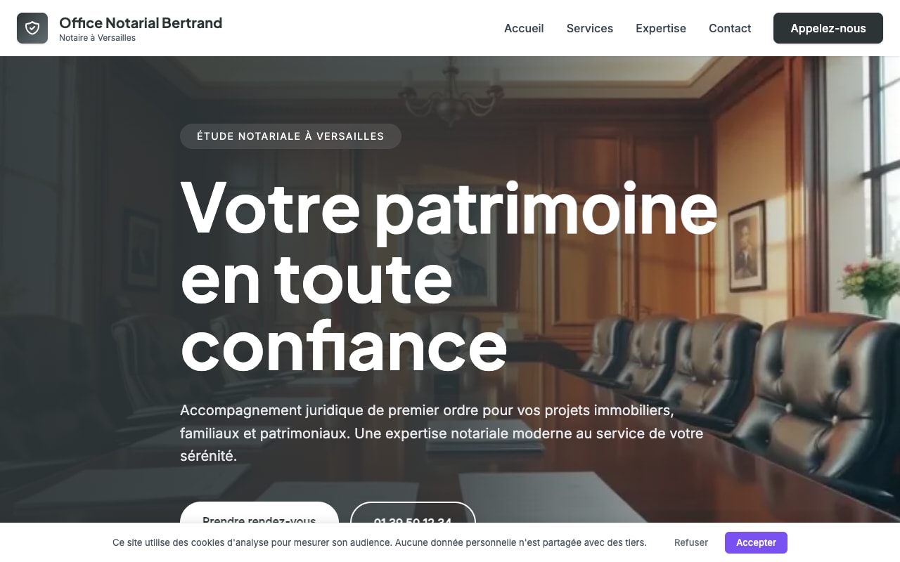 Site Office Notarial Bertrand