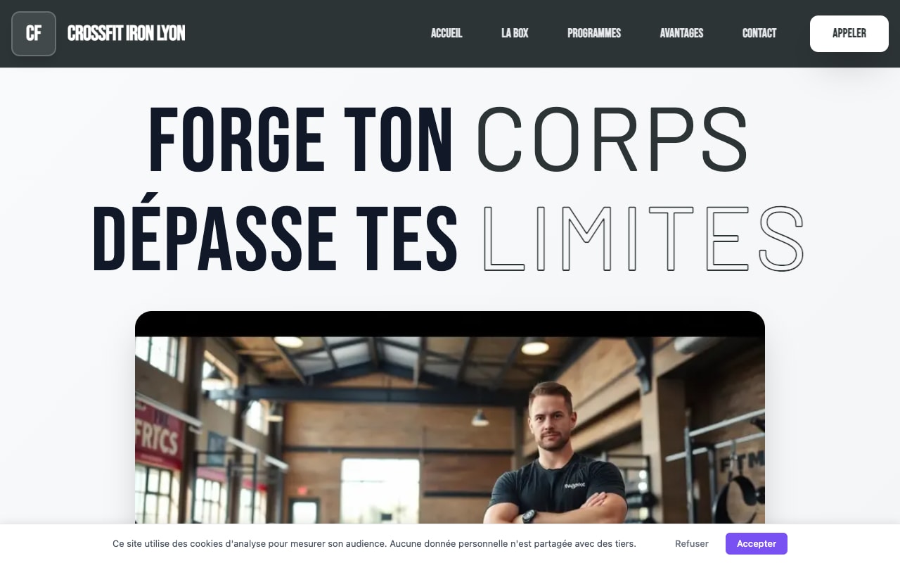 Site CrossFit Iron Lyon