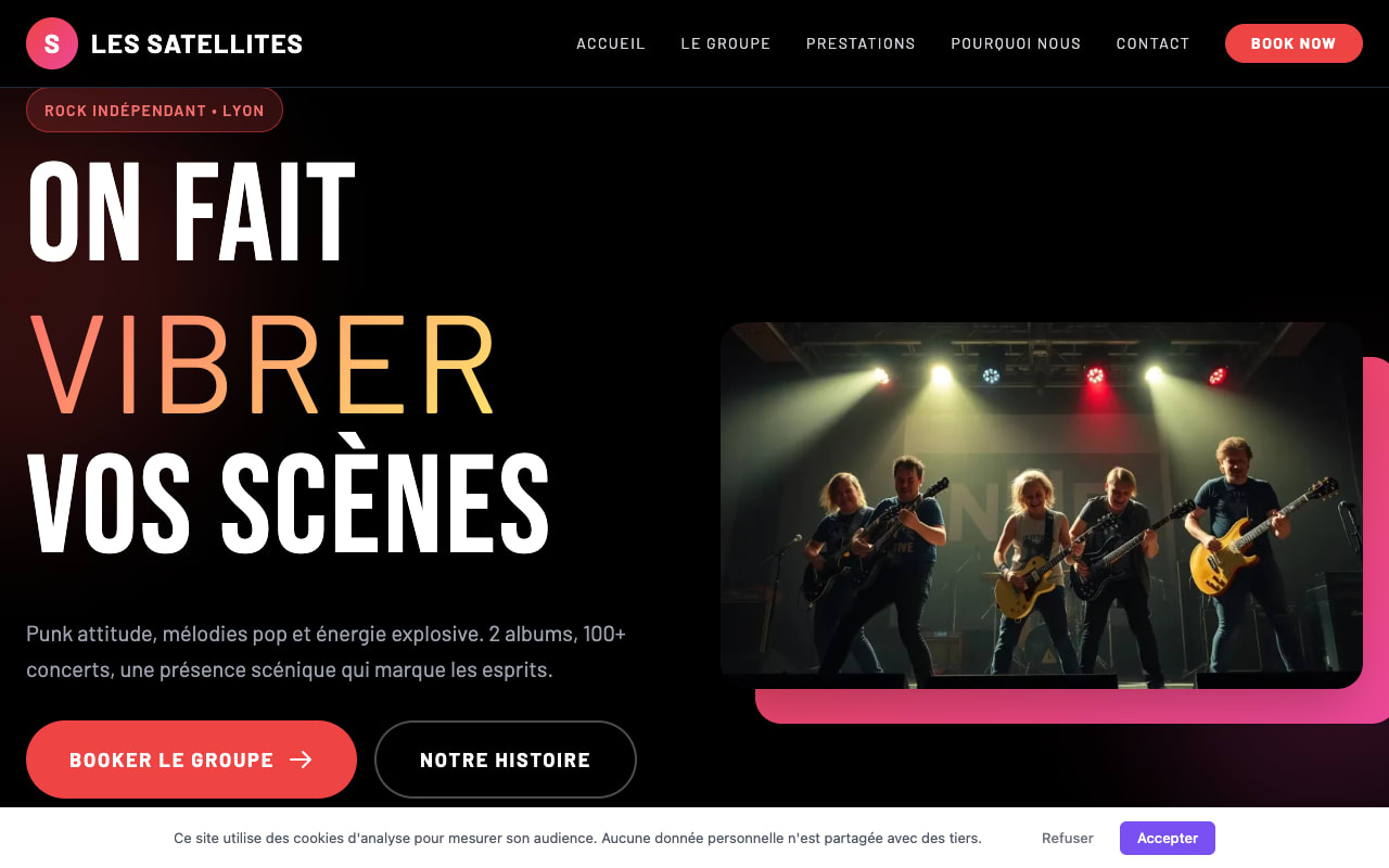 Site Les Satellites