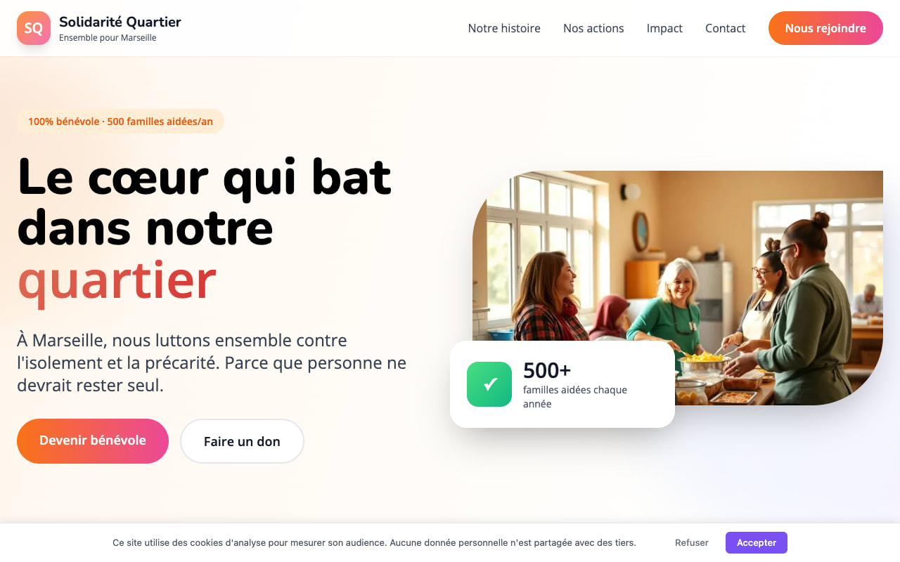 Site Solidarité Quartier