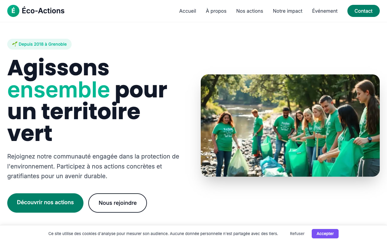 Site Éco-Actions