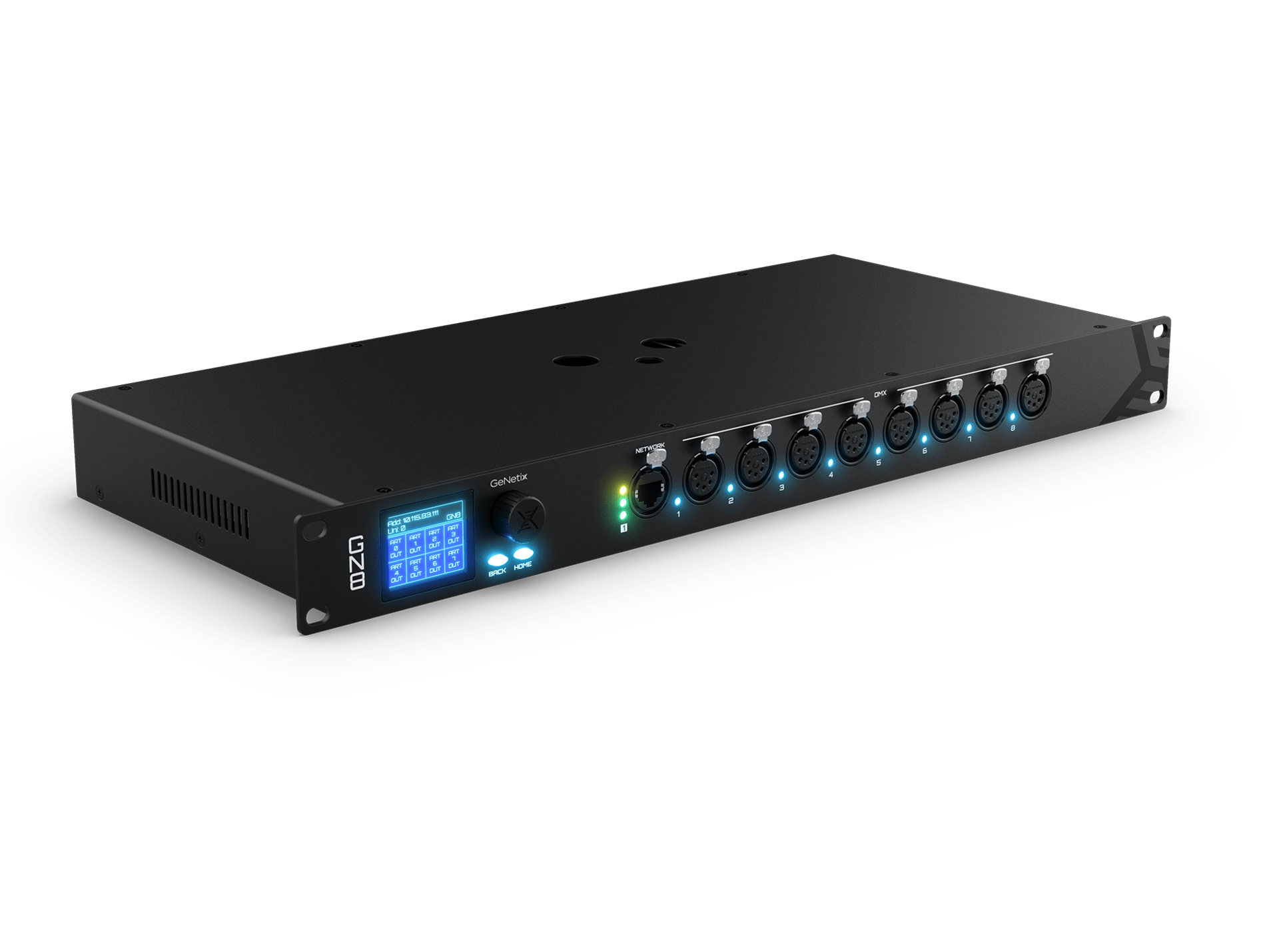 DMX Interface ChamSys GeNetix GN8