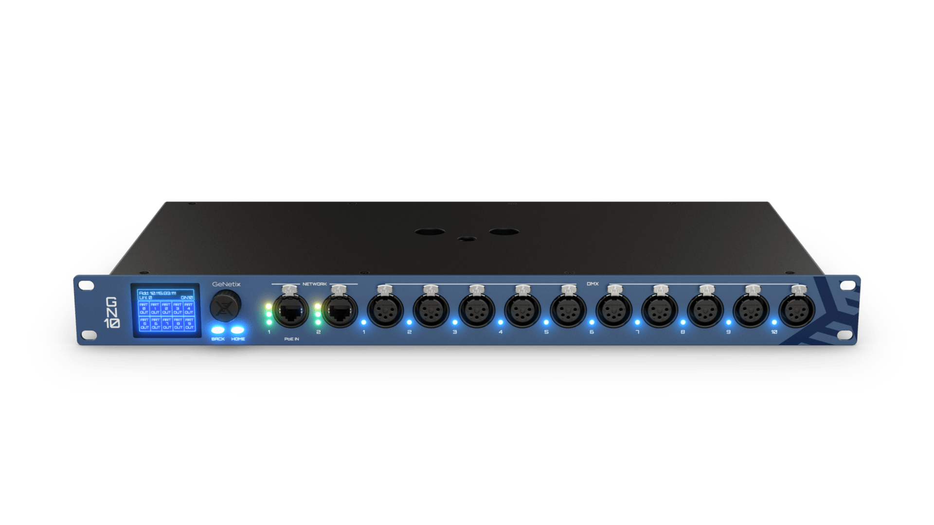 DMX Interface ChamSys GeNetix GN10 3