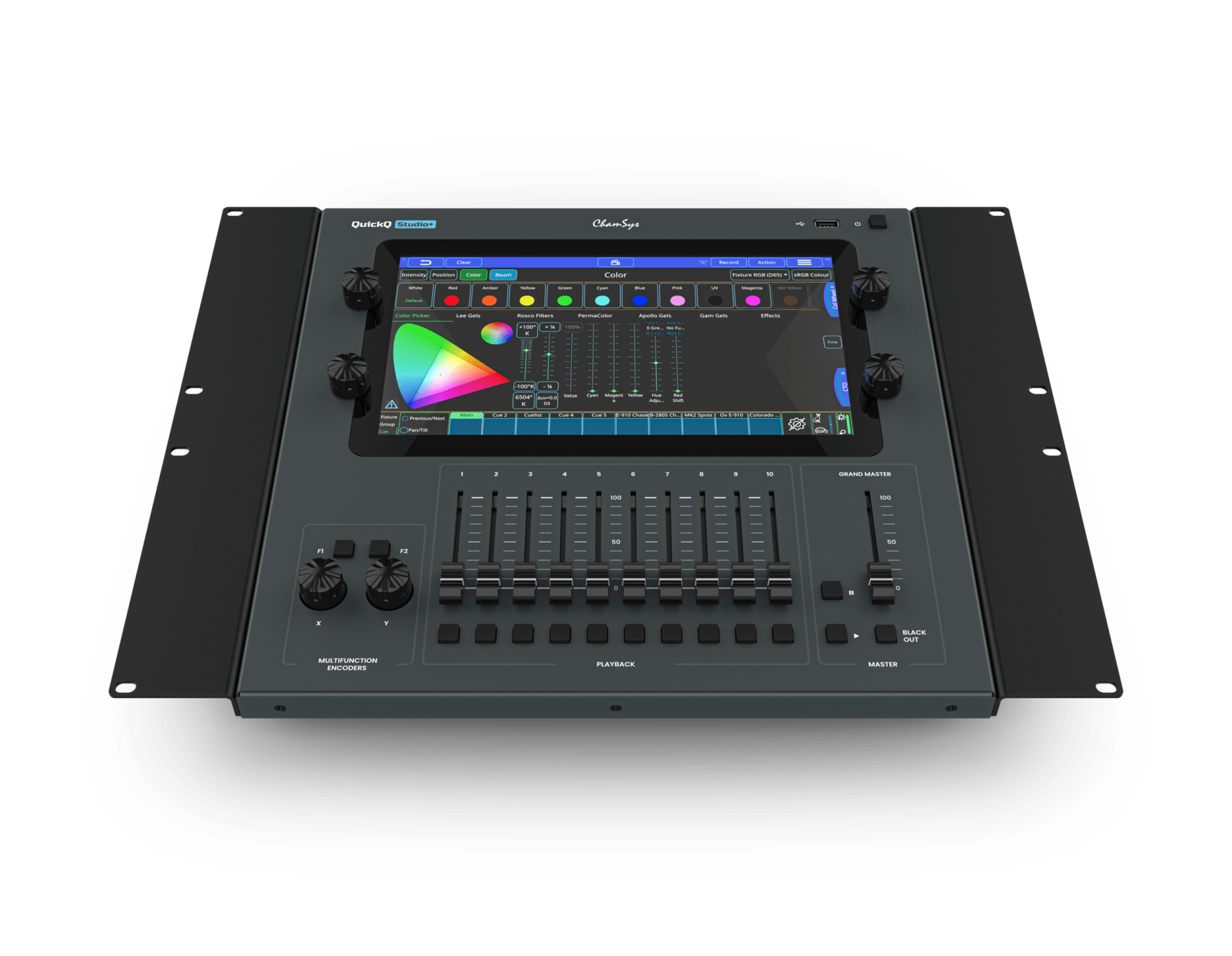 Пульт управления светом ChamSys QuickQ Studio+ 1