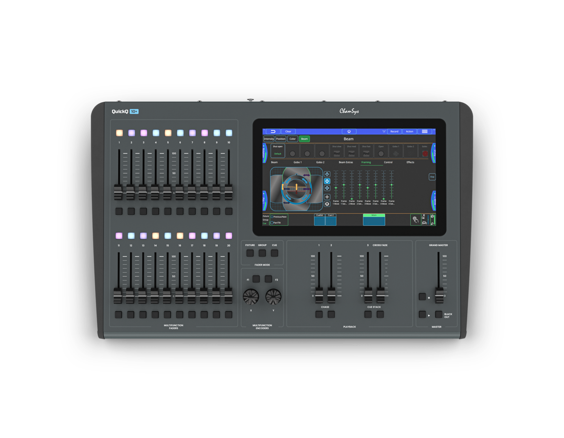 Пульт керування світлом ChamSys QuickQ 10+ 4