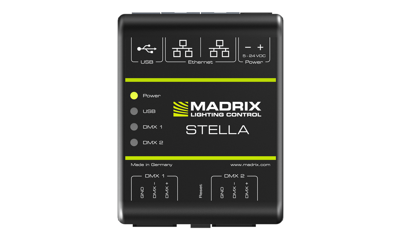 MADRIX STELLA DIN-rail DMX RDM Controller