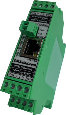 DMX King eDMX4 MAX ISODIN22