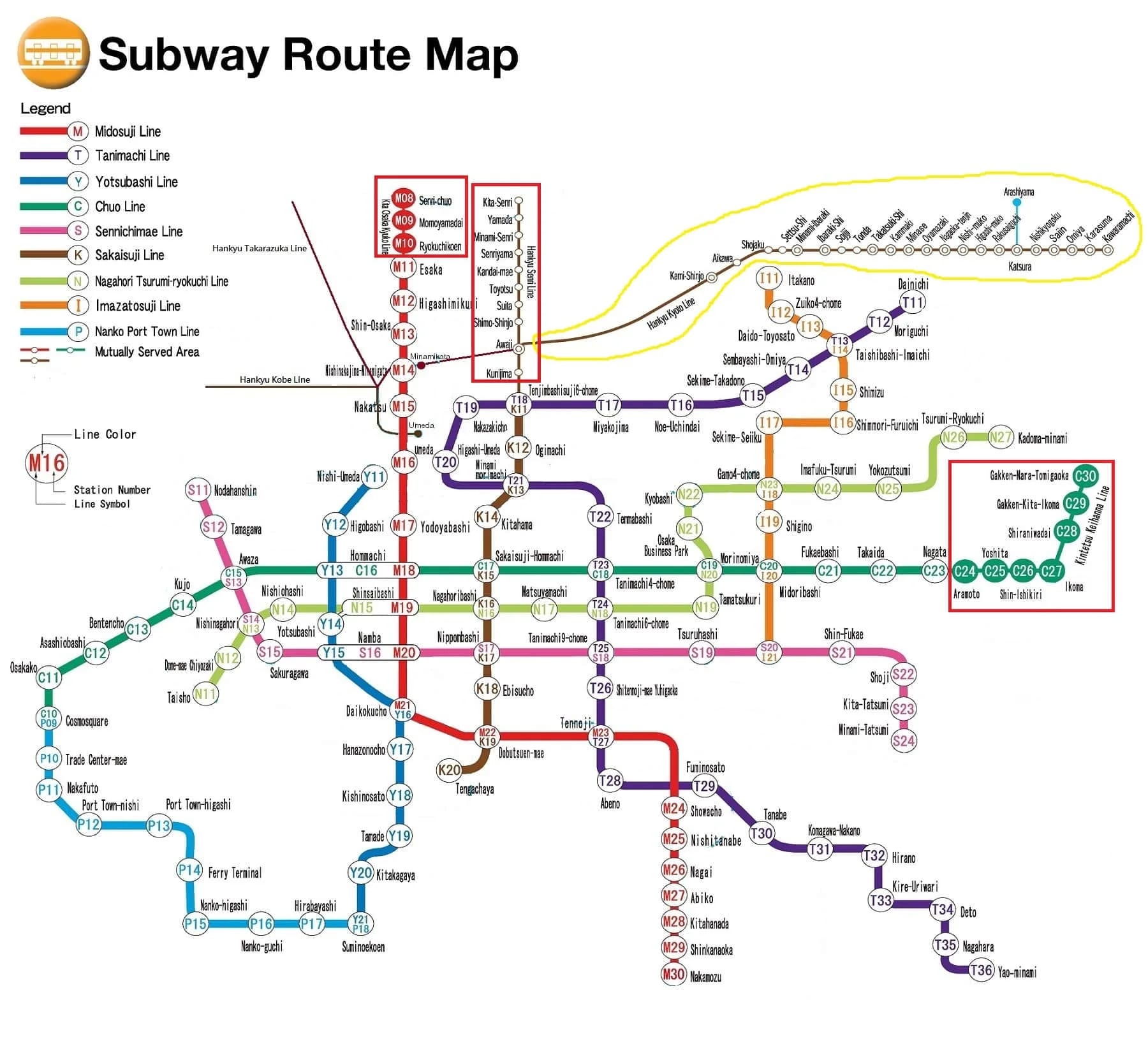 Osaka Subway Colours: What Each Line Says About the City’s Energy