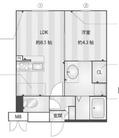 LEGALAND福島Northー 大阪市福島区 海老江 3丁目のナチュラル新築 2