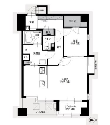 Palazzina Cecilia Tenma — A Touch of Freedom in 1LDK Living 2
