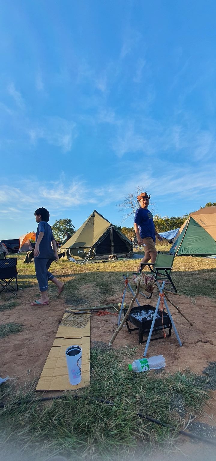 เต็นท์กระโจมสีเขียวไร้เสากลาง bell tent wiman - เสียงตอบรับจากลูกค้าผู้ใช้งานจริง ที่ไว้วางใจวิมานแอร์
