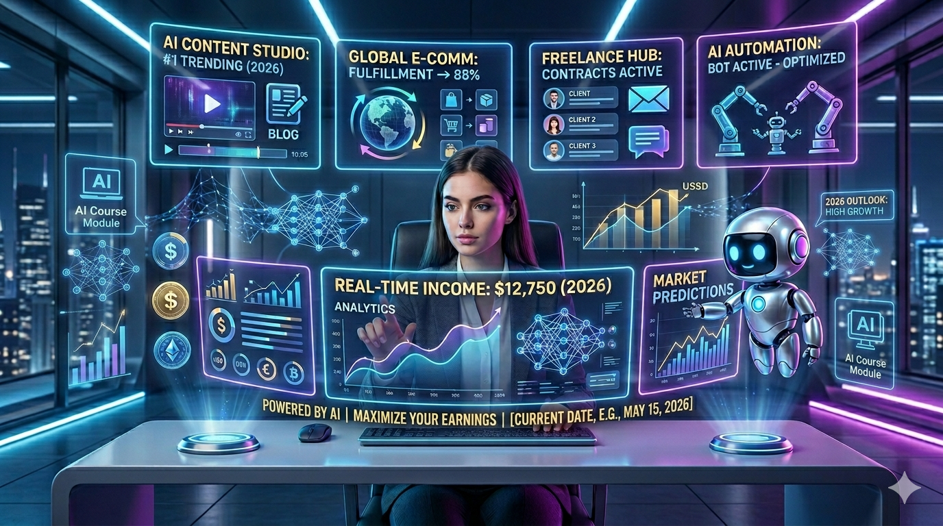 AI‑Powered Side Hustles: Your Guide to Making Money with Artificial Intelligence in 2026