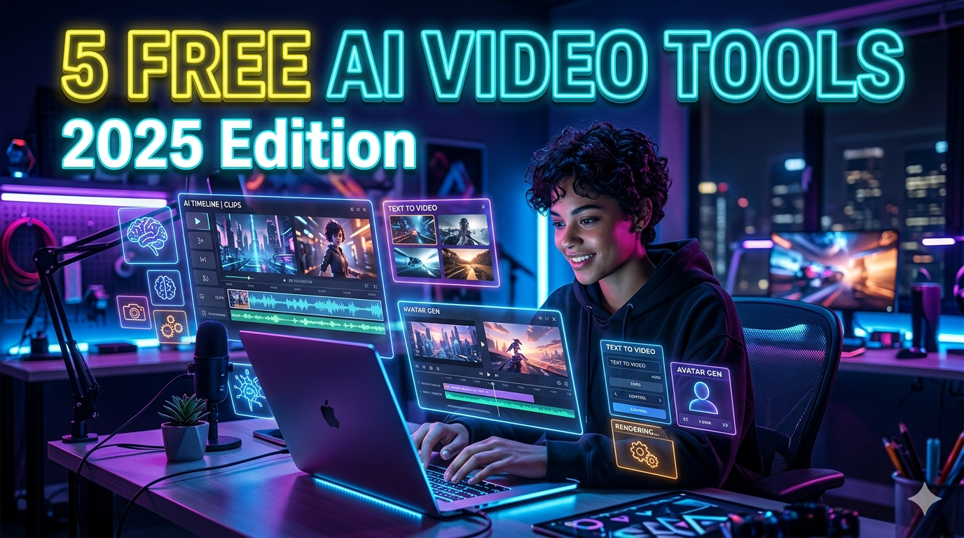 5 Free AI Video Generator Tools You Need to Know in 2026