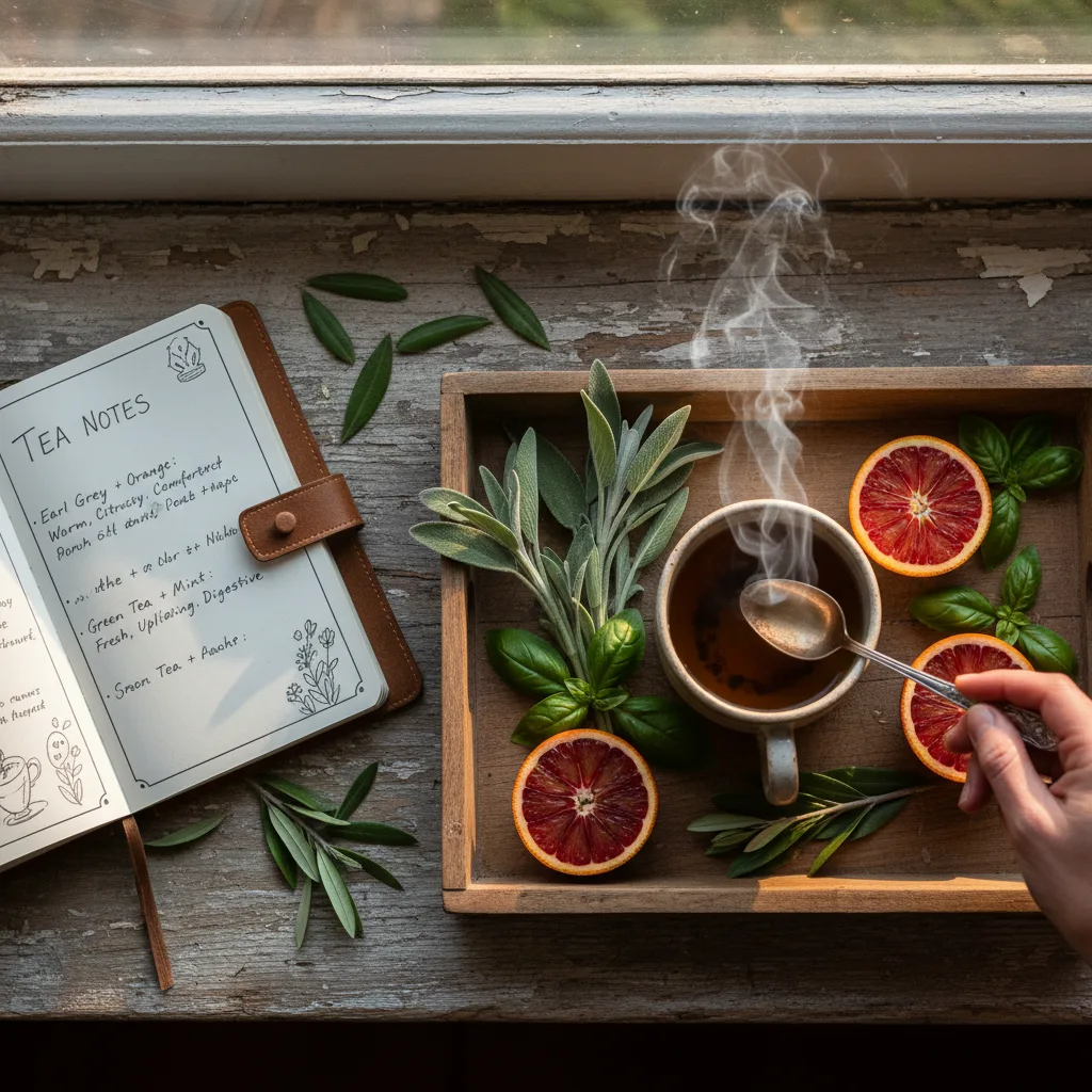 herbal tea blending