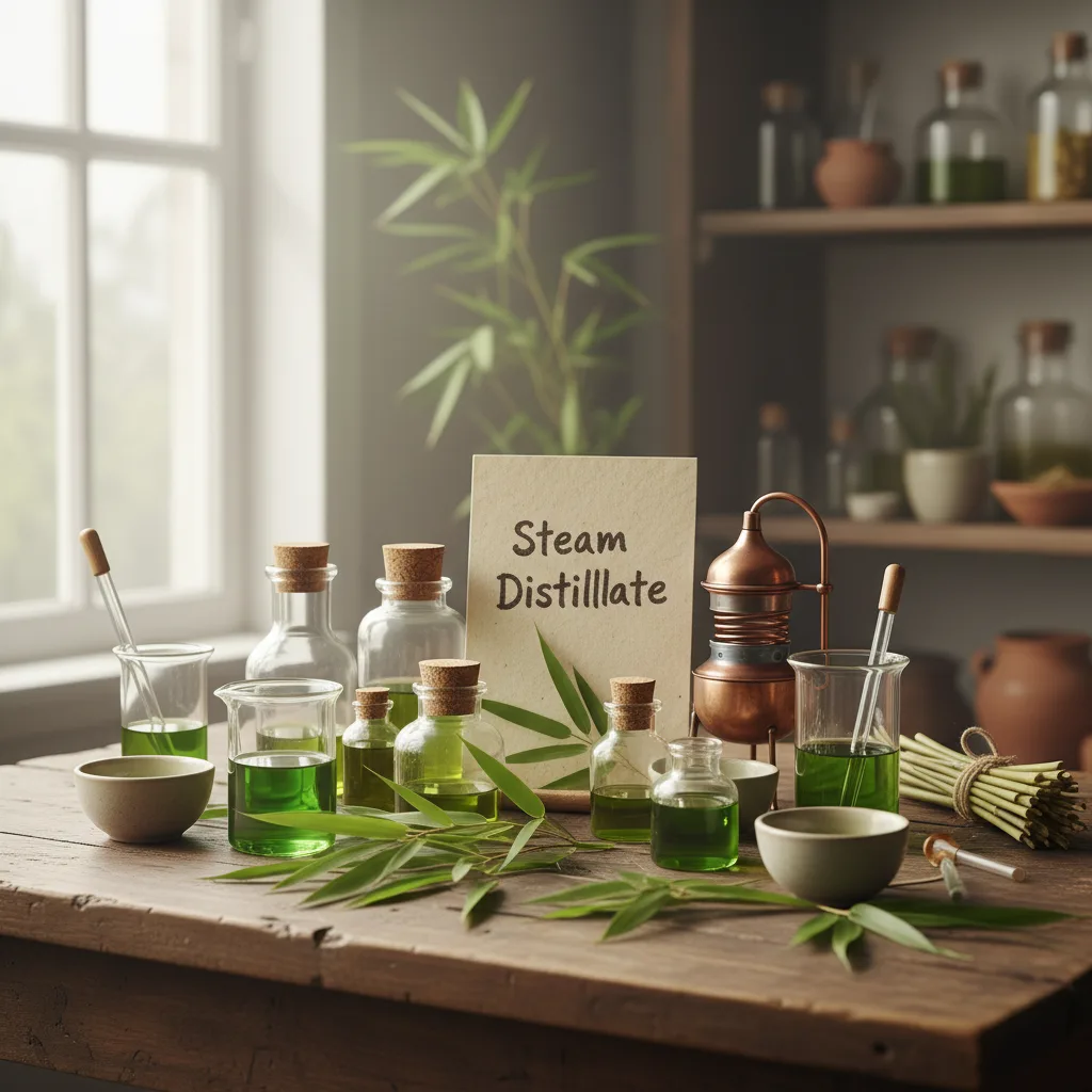 fresh bamboo leaf extract skin