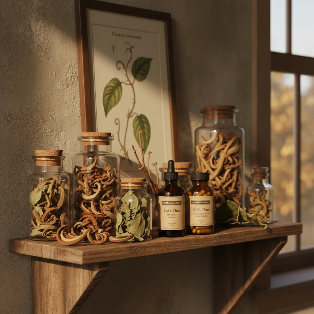 cat's claw capsules powder tincture