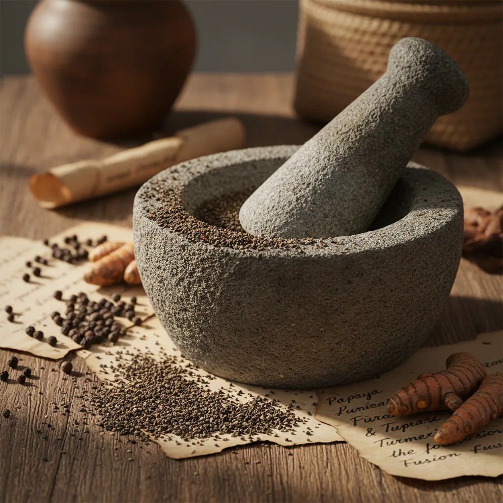 Papaya seed culinary applications