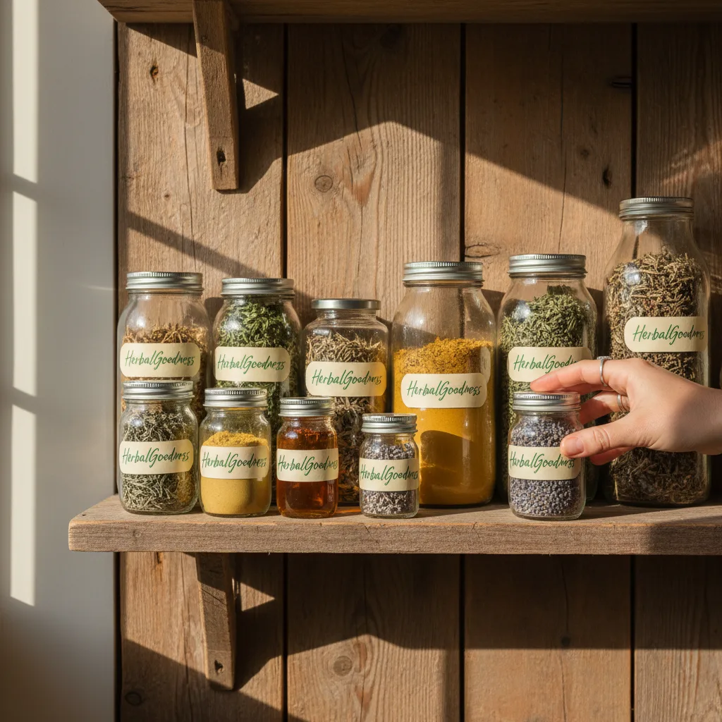 home apothecary storage