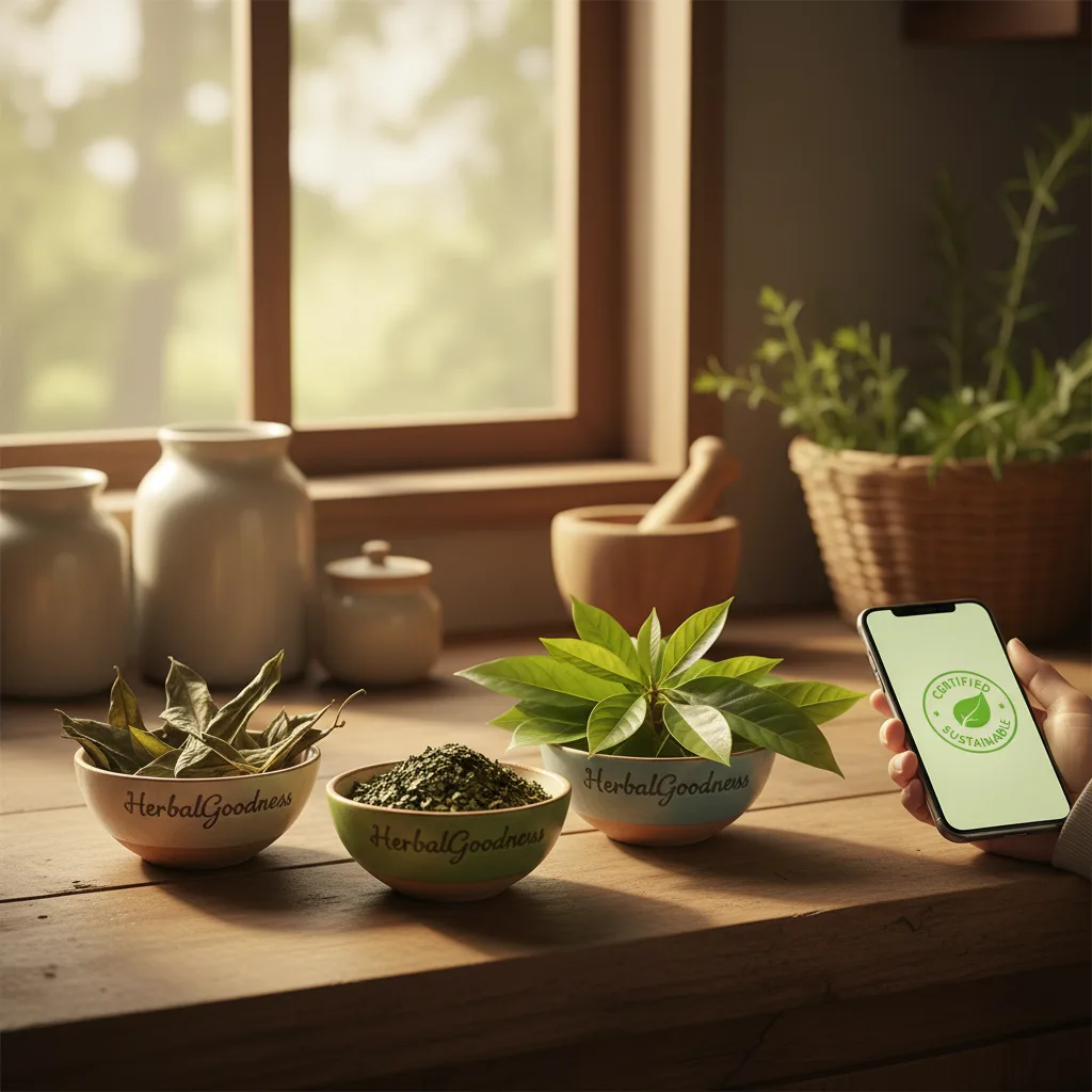 brewing avocado leaf tea