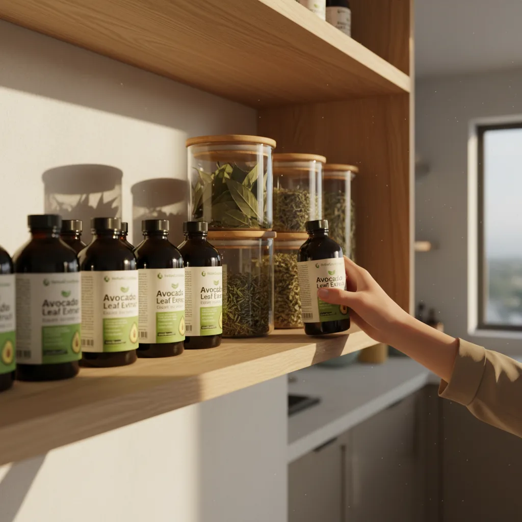 glycerite avocado leaf extract