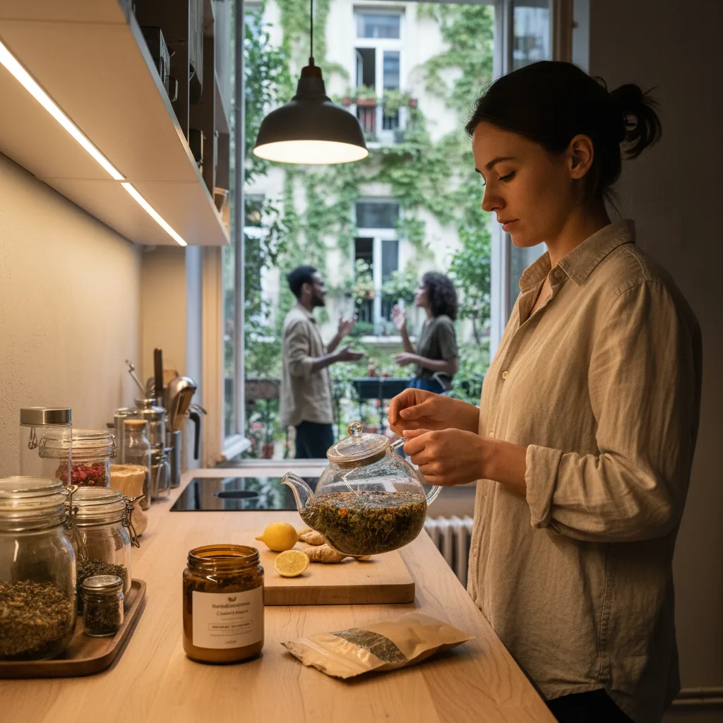 farmers harvesting sustainably grown herbs