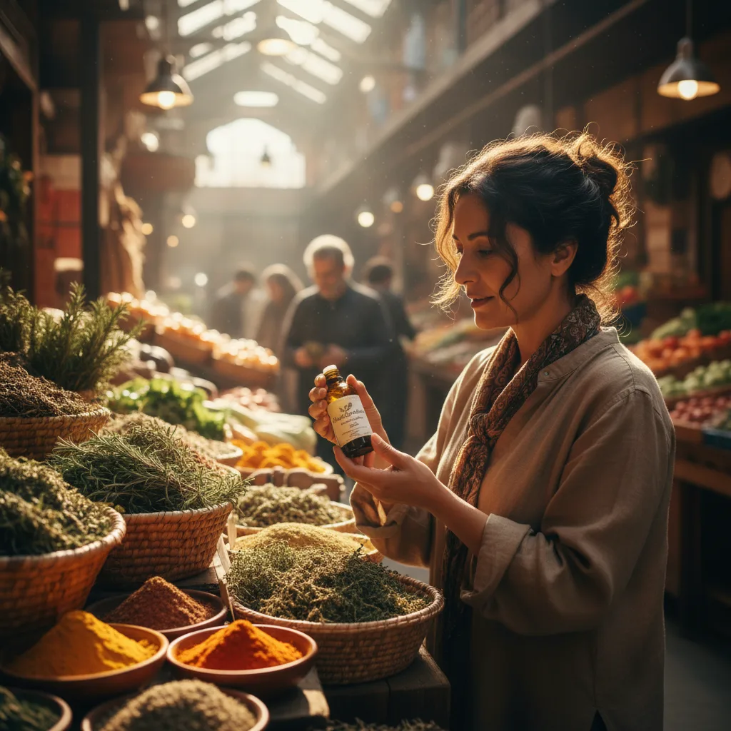 various packaged oregano oils at a local apothecary