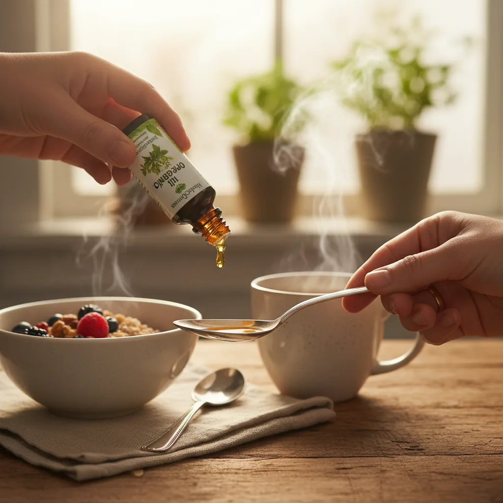 oregano oil capsules and drops lifestyle