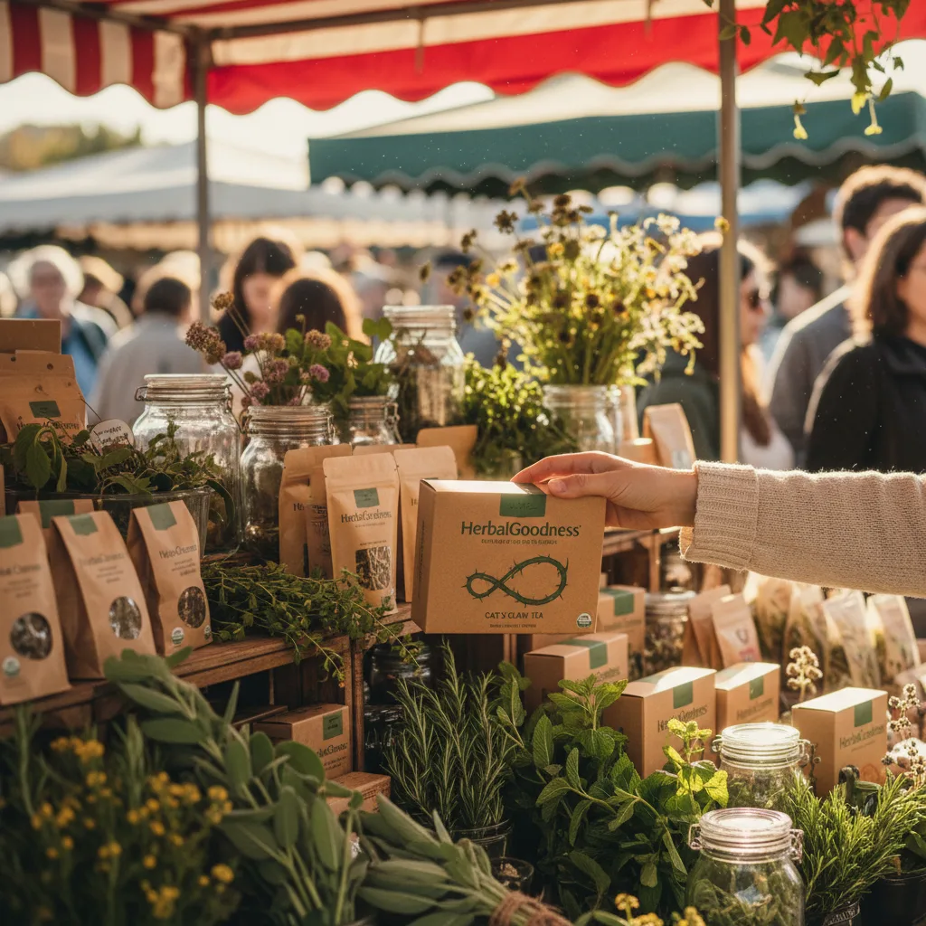 cat-claw-tea-farmers-market