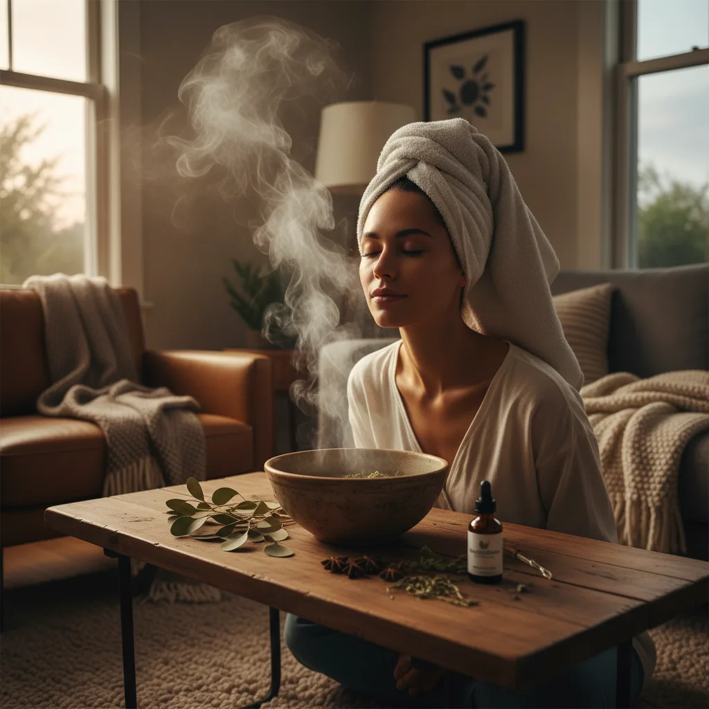 herbal steam ritual