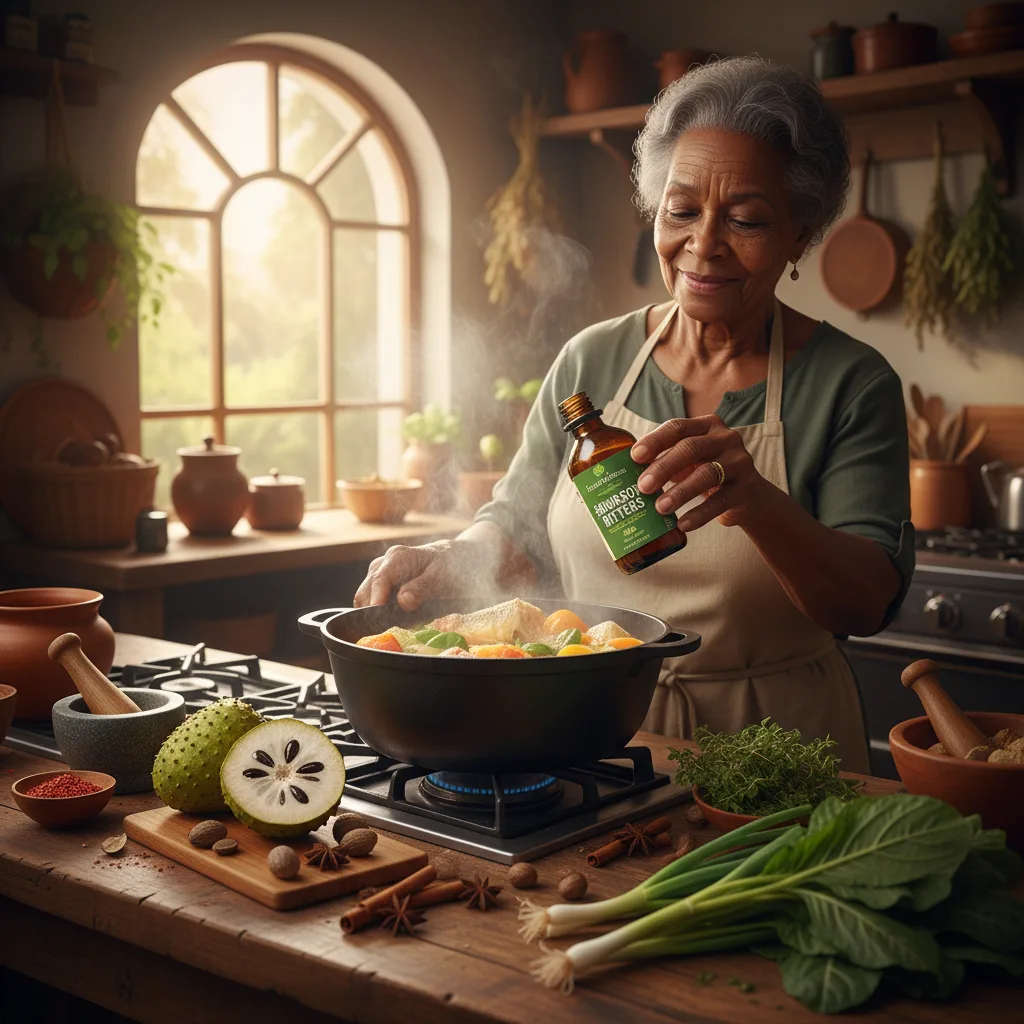 soursop bitters pairing tropical foods