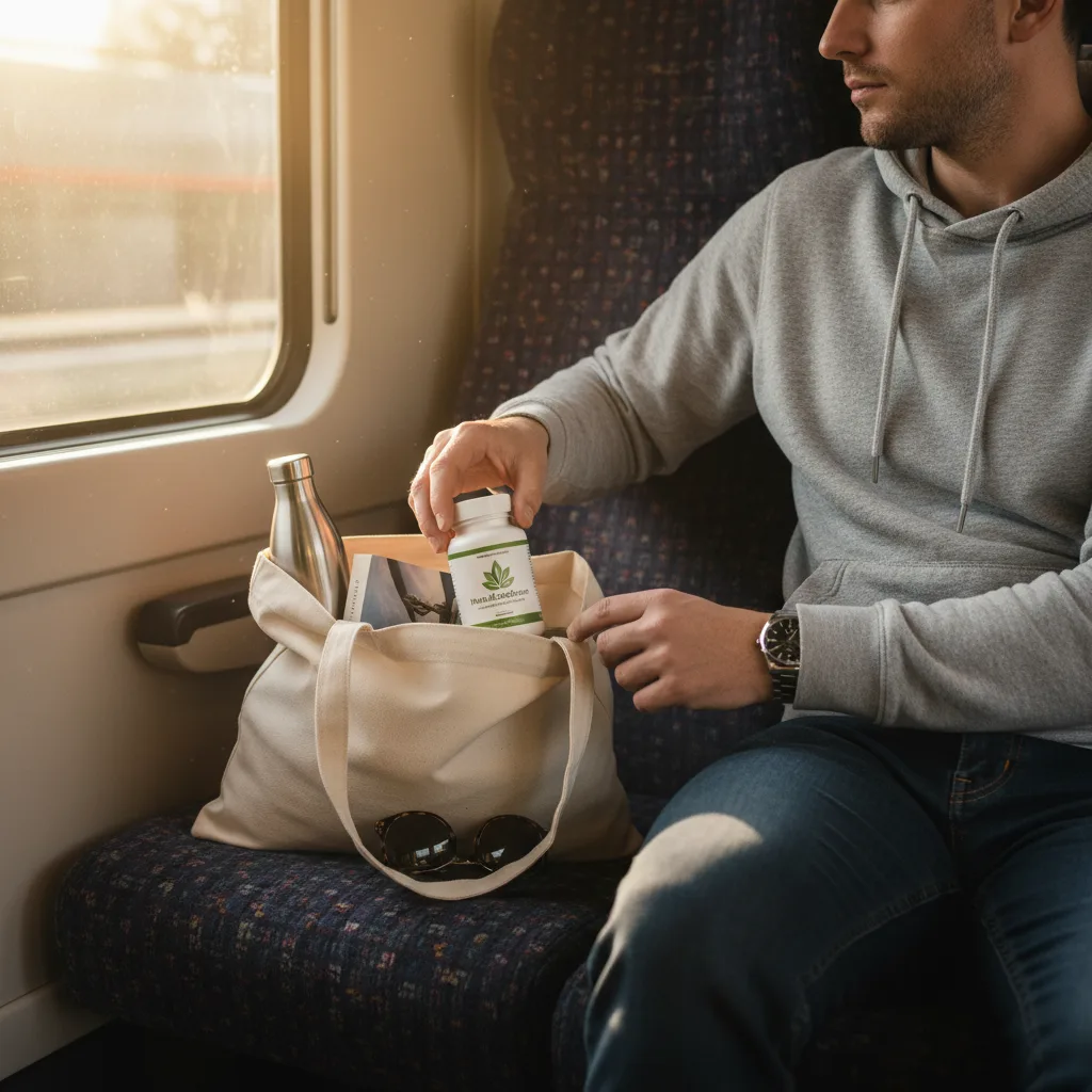 mullein tea bags and fresh leaves