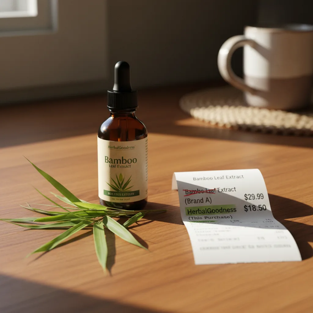 bamboo supplement sustainability