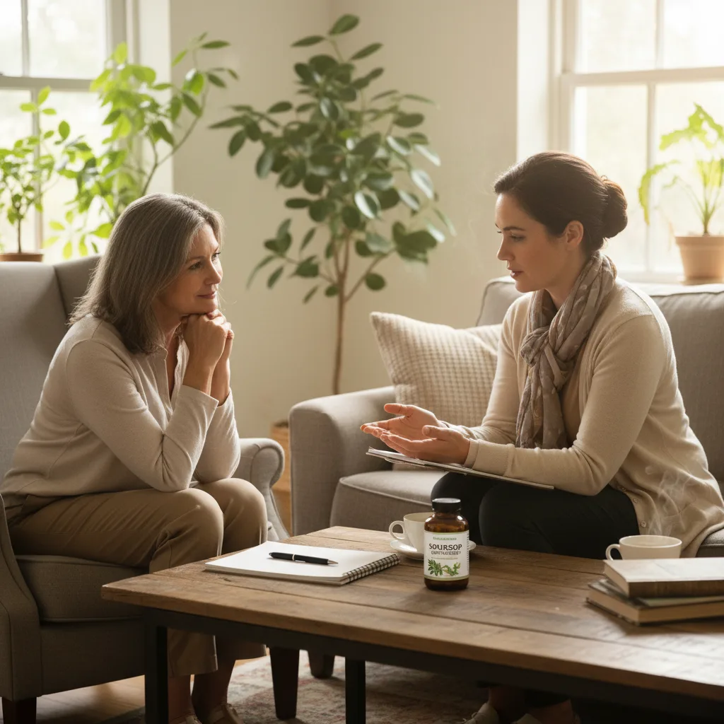 herbal wellness tea soursop