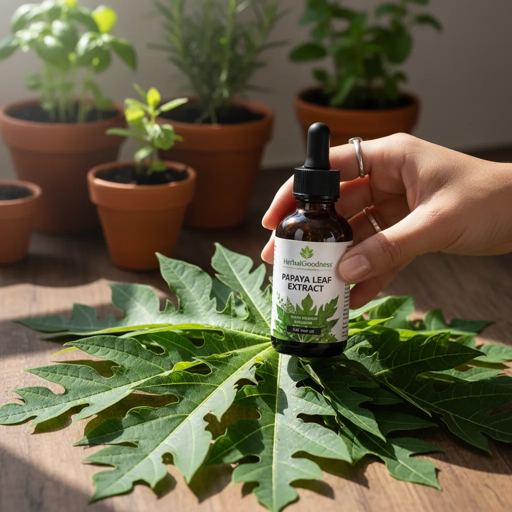 papaya leaf supplement and ingredient transparency