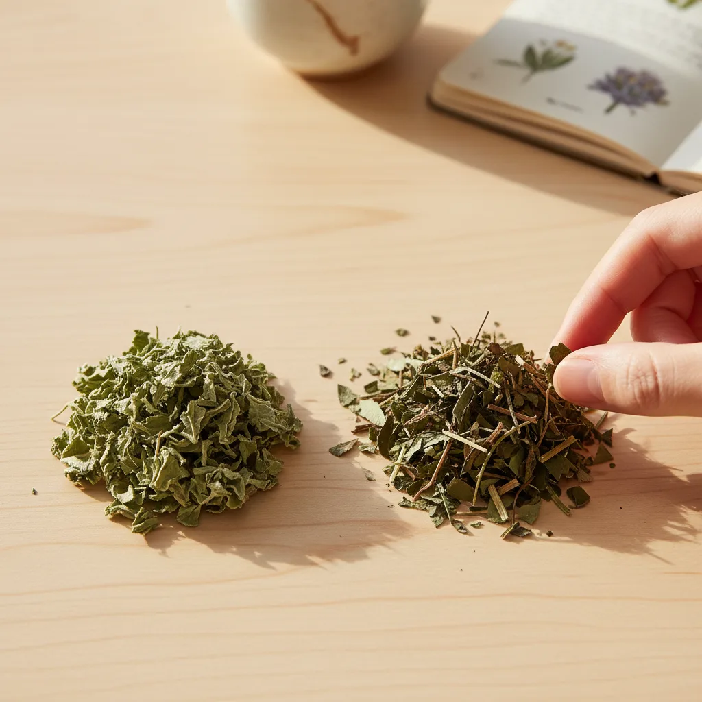 detailed mullein leaf texture