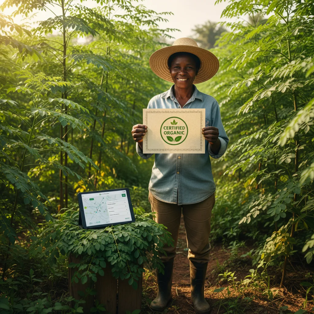 sustainable moringa farming