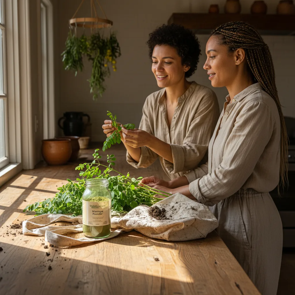 ethically sourced moringa farm